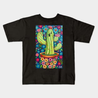 Cactus art Kids T-Shirt